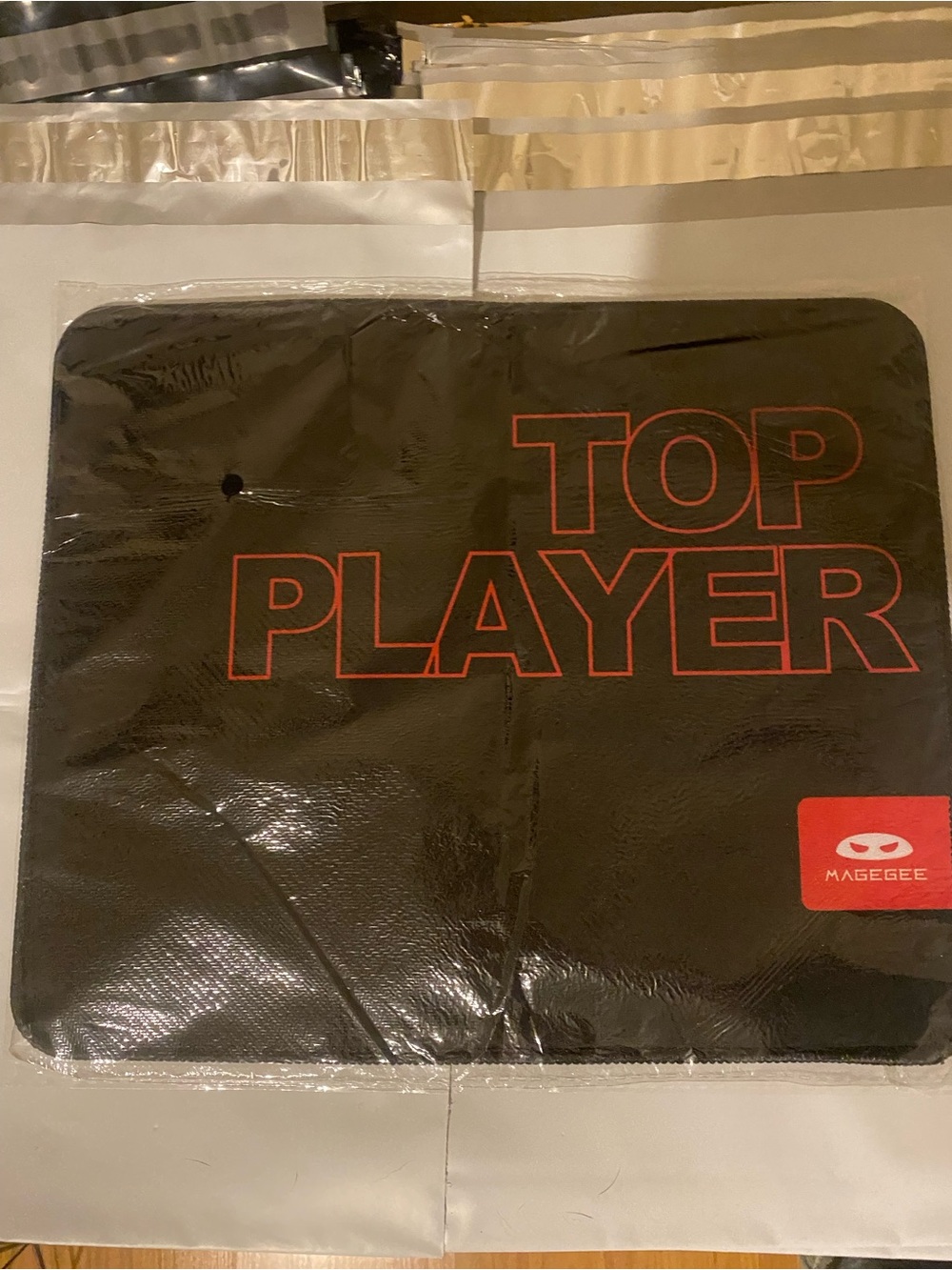 MageGee 'Top Player' Black Gaming Mouse Pad